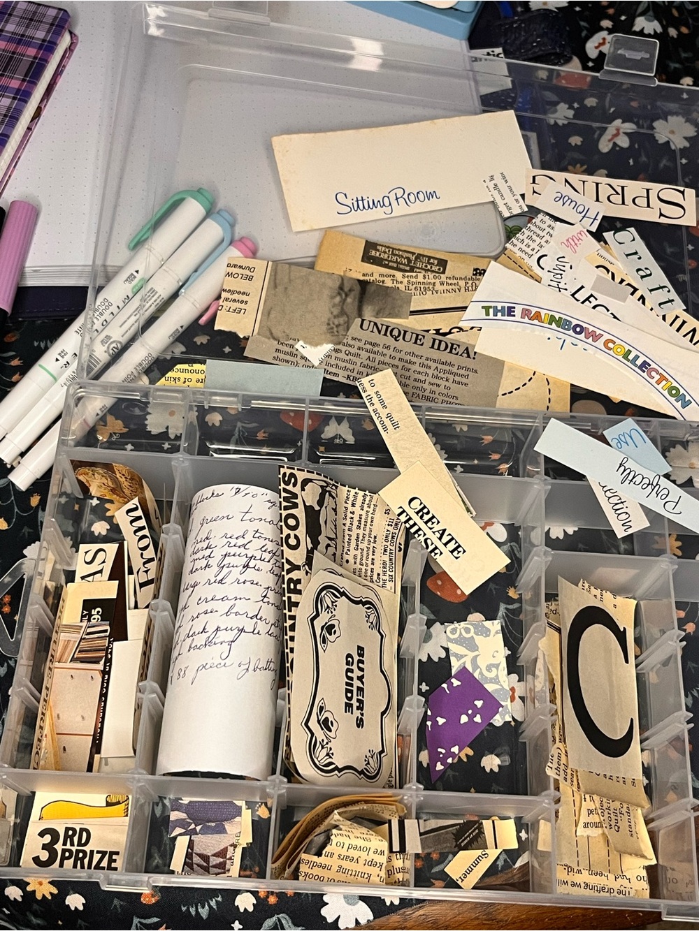 Junk journaling ephemera